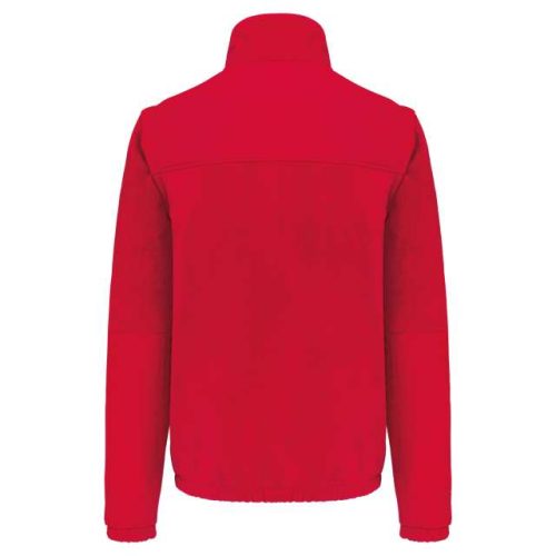 Fleece Jacket With Removable Sleeves – Designed To Work in Red