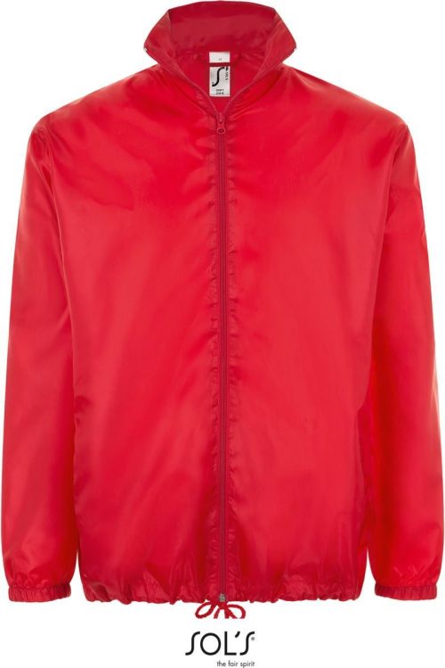 Unisex Windbreaker Shift – SOL'S in Red