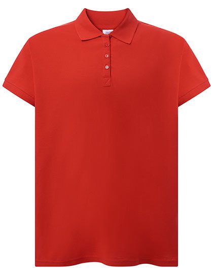 Ladies´ Curves Polo – JHK in Red