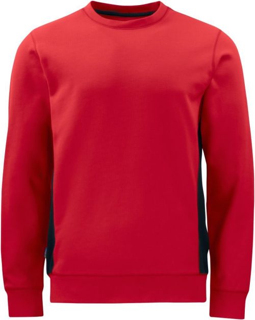 Schwerer Doubleface Workwear Sweater 2127 Sweatshirt Roundneck – ProJob in Red