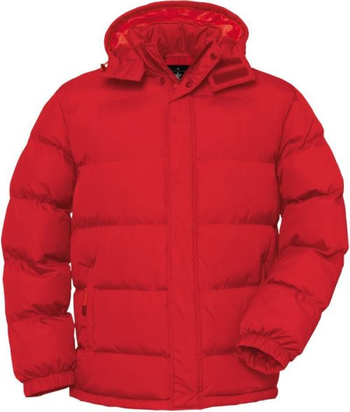 Herren Steppjacke Cocoon + /men – B&C in Red
