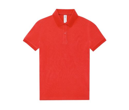 MY POLO 210 Damen mit kurzen Ärmeln PW463 – B&C in Red
