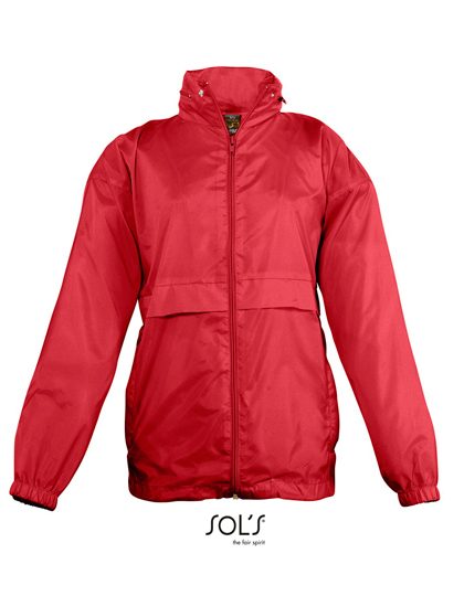 Kids´ Windbreaker Surf – SOL´S in Red