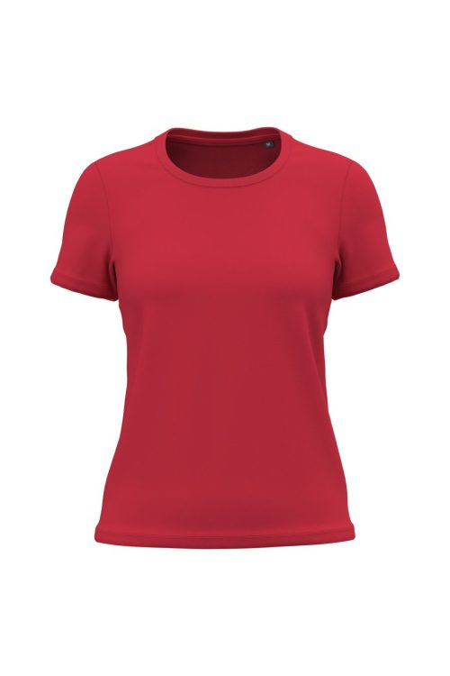 Damen-T-Shirt Bio180 IC K3052IC – Kariban in Red