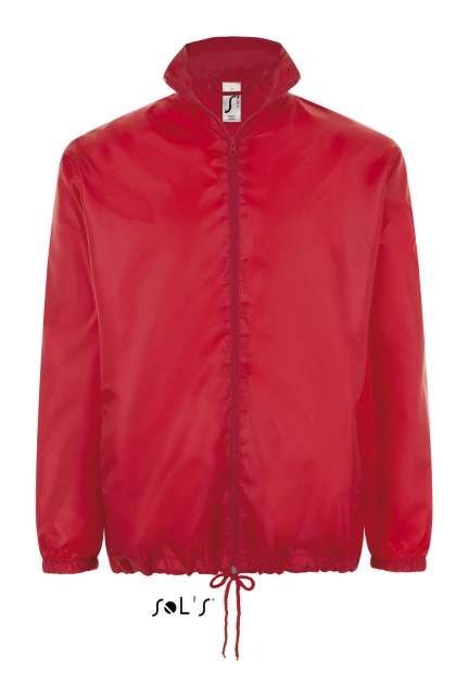 Sol's Shift - Unisex Water Repellent Windbreaker – SOL'S in Red