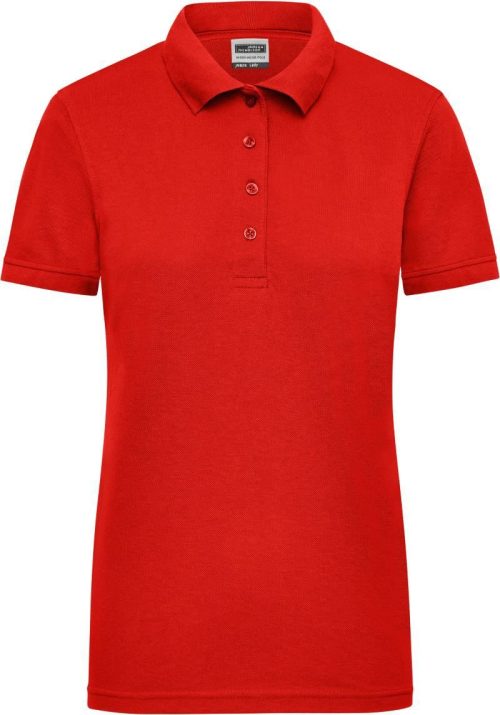Damen Workwear Piqué Polo JN 829 – Daiber in Red