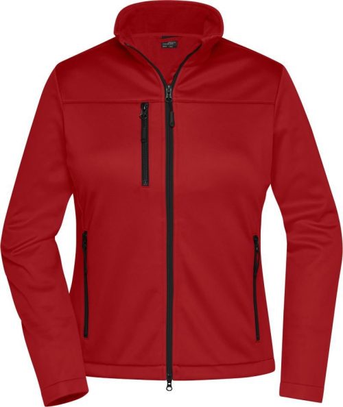 Damen 3-Lagen Softshell Jacke JN 1171 – Daiber in Red