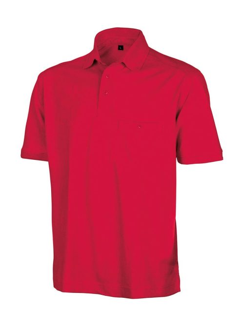 Apex Pocket Polo Shirt – Result Workguard in Red