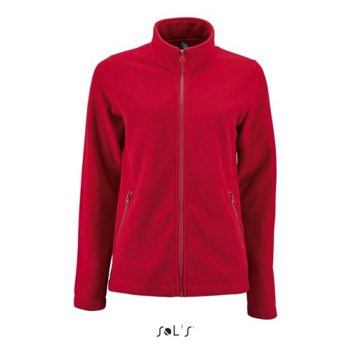 Sol's Norman Women - Plain Fleece Jacket – SOL'S in Red