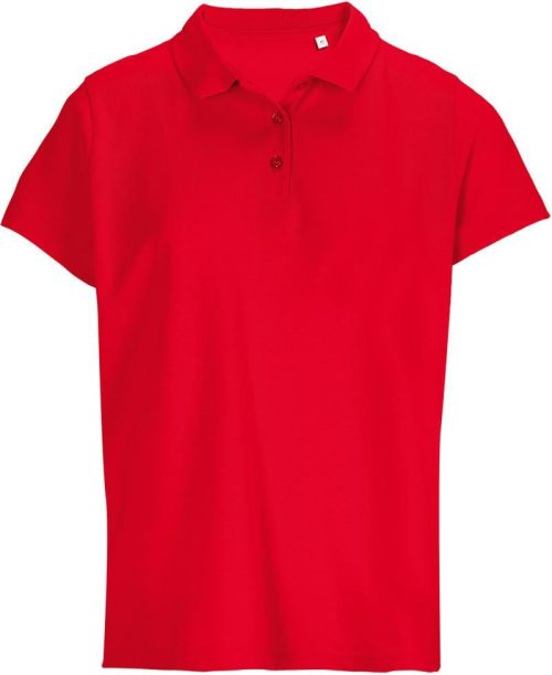 Damen Piqué Polo Pulse Women – SOL'S in Red