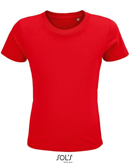 Kids´ Crusader T-Shirt – SOL´S in Red