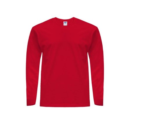 Hit T-Shirt Long Sleeves TSRA170LS – JHK in Red