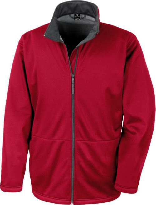 Herren 3-Lagen Softshell Jacke R 209M – Result in Red