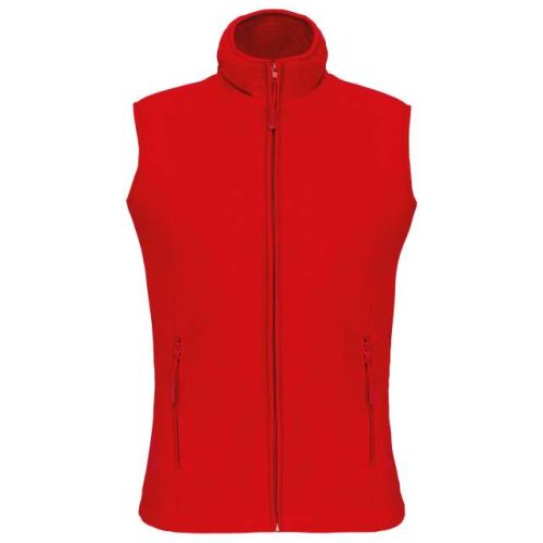 Melodie - Ladies' Microfleece Gilet – Kariban in Red