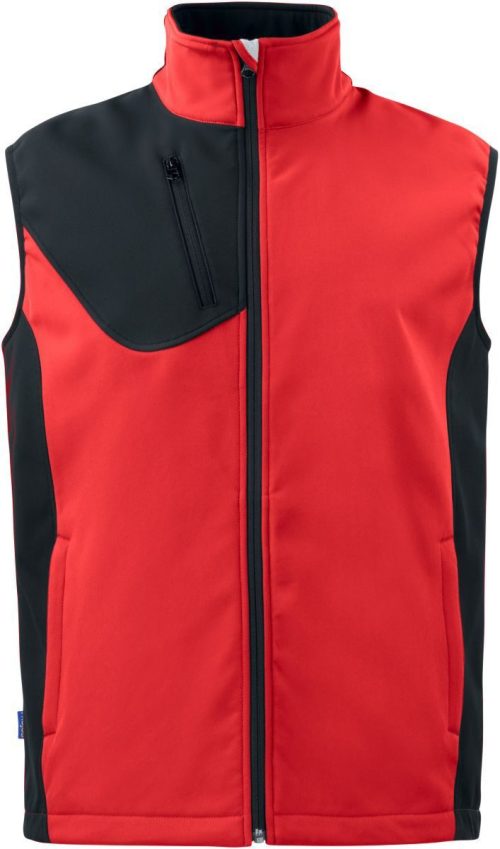 Workwear Softshell Weste 3702 Softshellvest – ProJob in Red