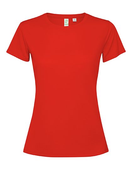 Estoril Woman T-Shirt – Roly Sport in Red 60