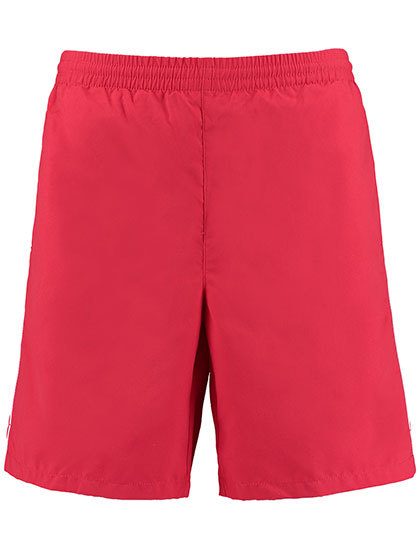 Classic Fit Track Short – Kustom Kit in Red/White
