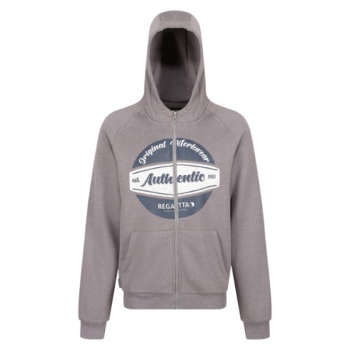 Original Workwear Full Zip Hoodie – Regatta in Rock Grey Marl