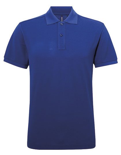 Men´s Polycotton Blend Polo – Asquith & Fox in Royal