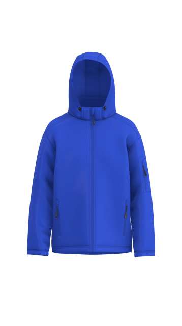 Men’s 3-Layer Detachable Hooded Softshell Jacket – Legend Classics in Royal