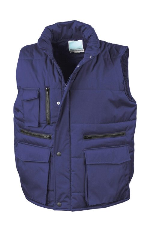 Lance Ripstop Bodywarmer – Result Workguard in Royal