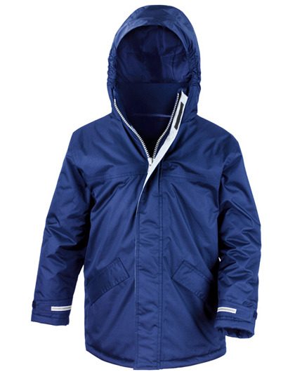 Youth Channel Parka – Result Core in Royal