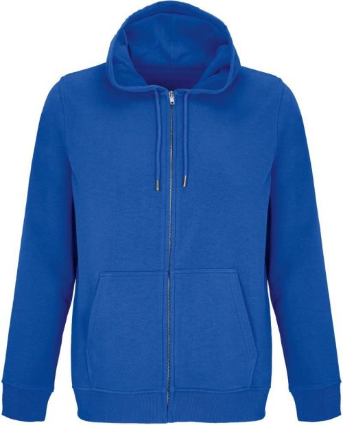 Schwere Unisex Kapuzen Sweatjacke Calipso – SOL'S in Royal Blue