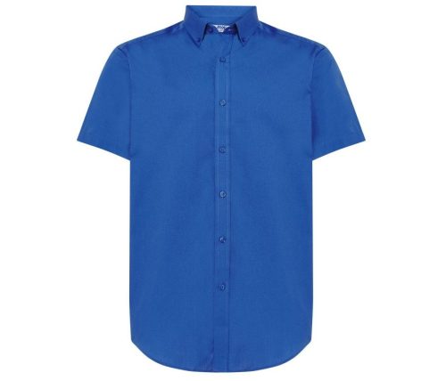 Casual & Business Ss Shirt Oxford SHAOXFSS – JHK in Royal Blue