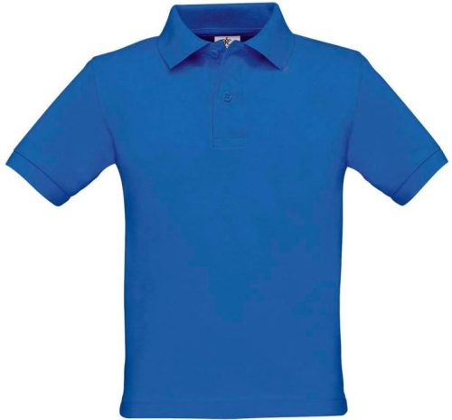 Kinder Piqué Polo Safran /kids – B&C in Royal Blue