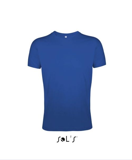 Sol's Regent Fit - Men’s Round Neck Close Fitting T-Shirt – SOL'S in Royal Blue