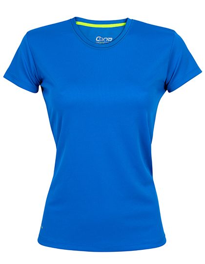 Ladies´ Evolution Tech Tee – CONA SPORTS in Royal Blue