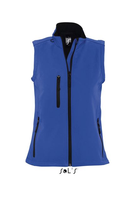 Sol's Rallye Women - Sleeveless Softshell Jacket – SOL'S in Royal Blue