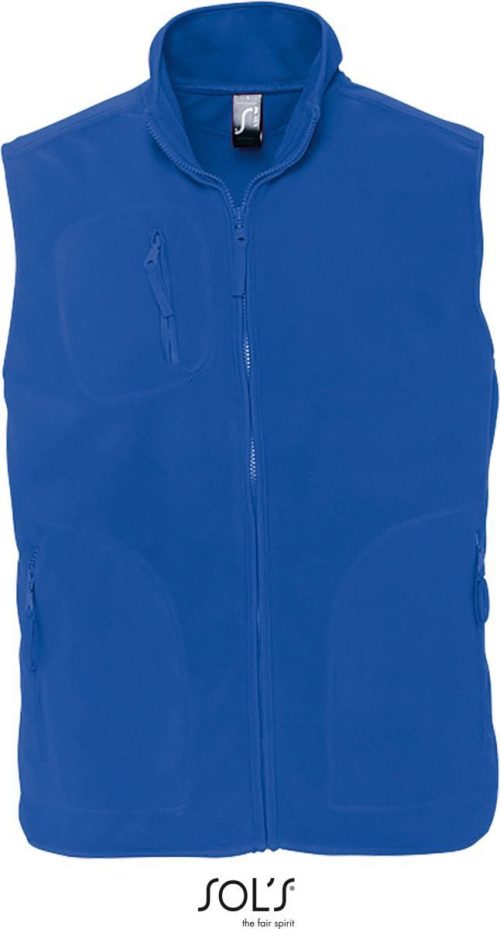 Fleece Bodywarmer Norway – SOL'S in Royal Blue