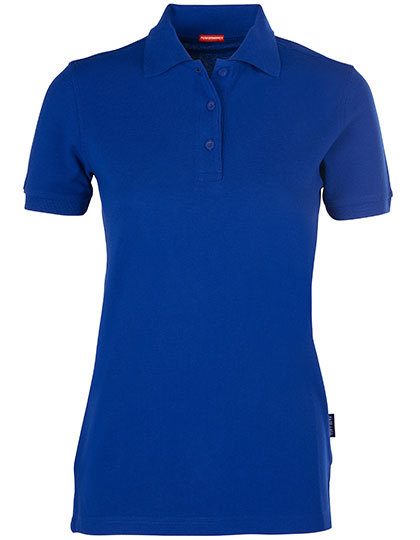 Women´s Heavy Performance Polo – HRM in Royal Blue