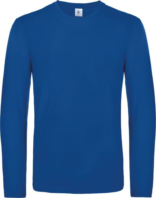 Herren-Langarmshirt #E190 TU07T – B&C in Royal Blue