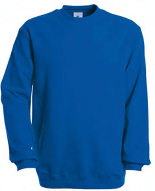 Crew Neck Sweatshirt Set In WU600 – B&C in Royal Blue