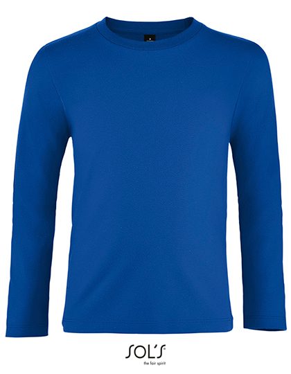 Kids´ Imperial Long Sleeve T-Shirt – SOL´S in Royal Blue 241