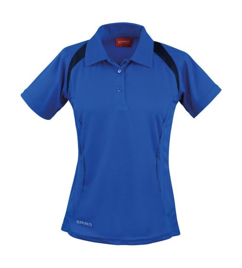 Damen Team Piqué Polo S 177F – Spiro in Royal/Navy