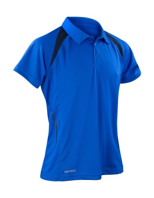 Herren Team Piqué Polo S 177M – Spiro in Royal/Navy