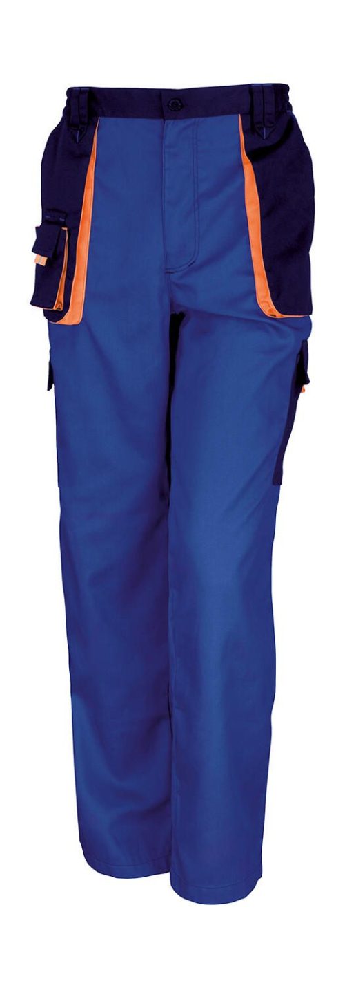 Lite Trousers – Result Workguard in Royal/Navy/Orange