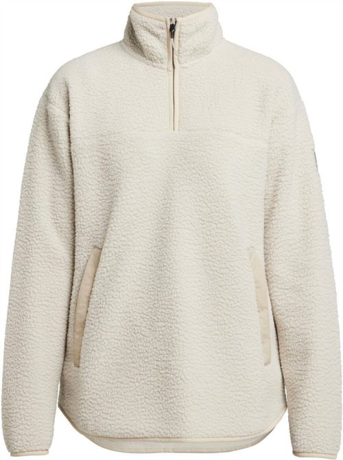 Damen Fleece mit 1/4 Zip Yoke Half Zip W – Tenson in Sand