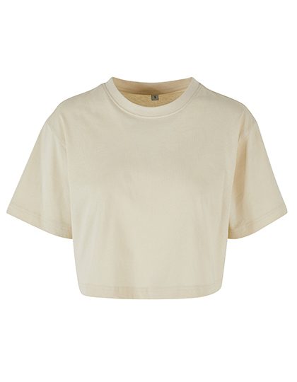 Ladies Short Oversized Tee – Build Your Brand in Sand