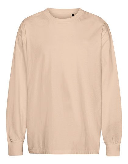 Tiger Cotton Oversized LS T|Shirt – Tiger Cotton by Neutral in Sand