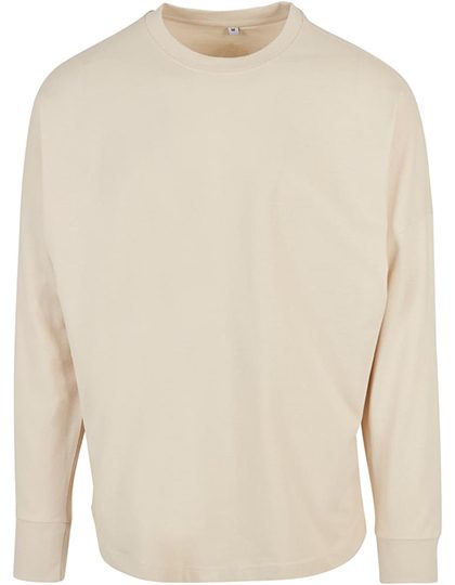 Oversized Cut On Sleeve Longsleeve – Build Your Brand in Sand