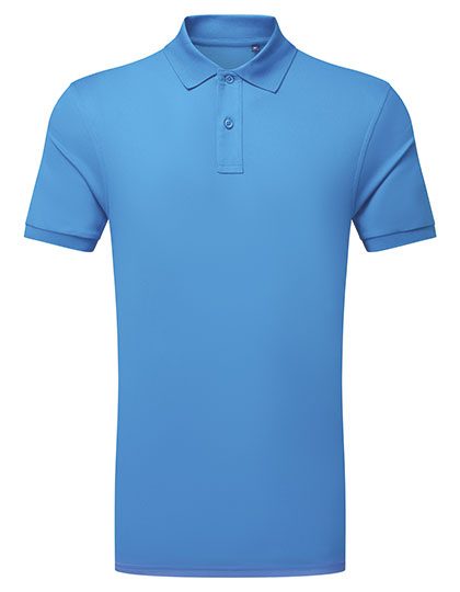 Men´s Recycled Polyester Performance Polo – Asquith & Fox in Sapphire