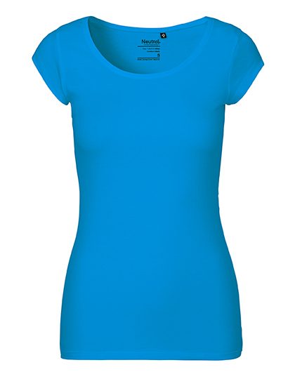 Ladies´ Roundneck T-Shirt – Neutral in Sapphire