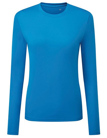 Women´s Long Sleeve Performance T-Shirt – TriDri® in Sapphire