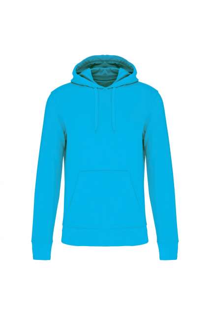 Men's Hooded Sweatshirt – Kariban in Sea Turquoise