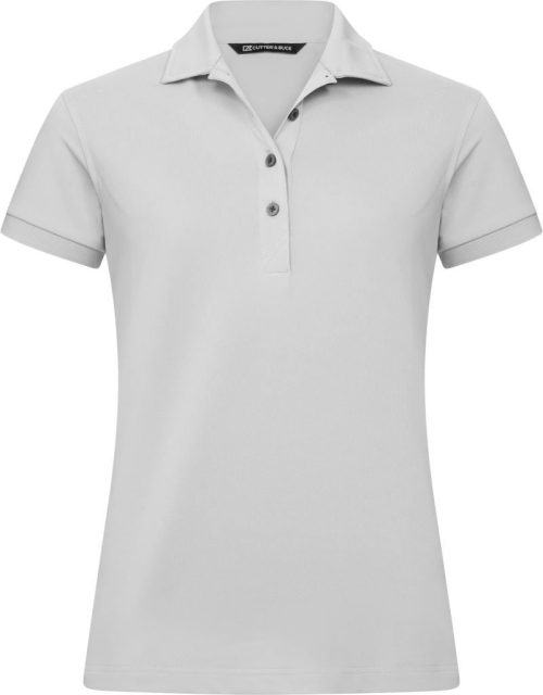 Damen Funktions Polo Virtue Polo Solid Women – Cutter & Buck in Silver