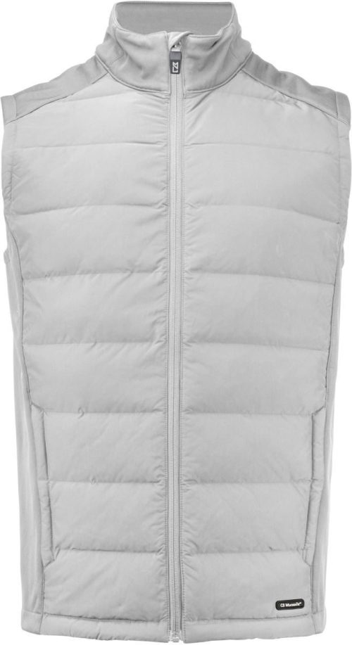 Herren Hybrid Bodywarmer Oak Harbor Vest Men – Cutter & Buck in Silver